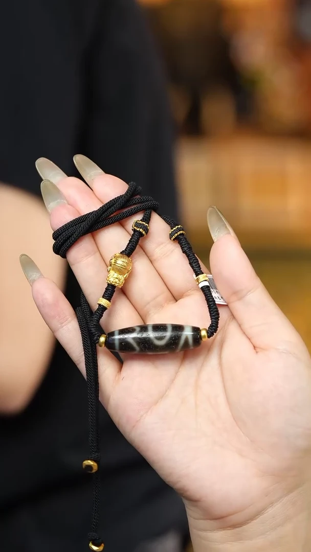 未镶嵌颈饰玛瑙/玉髓（覆膜）息增怀项链