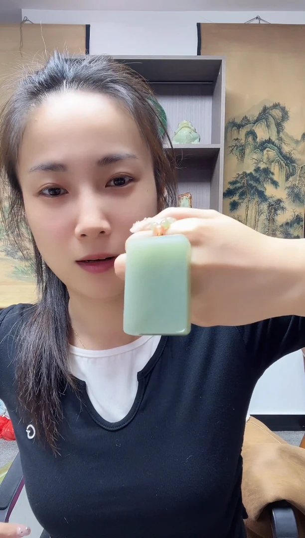 未镶嵌和田玉挂件无事牌-多样性发货其中发一