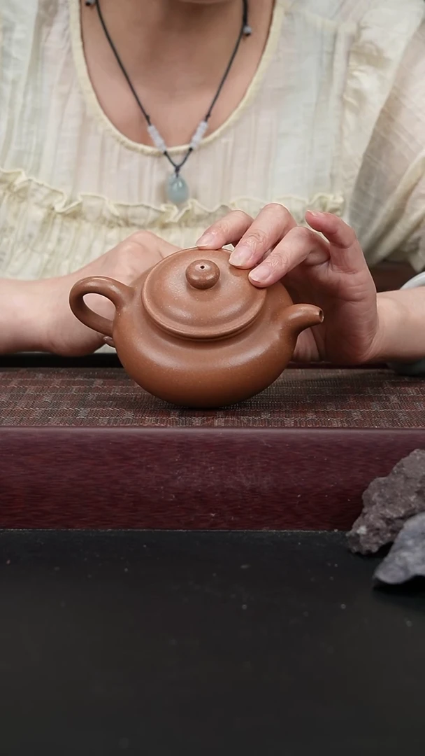 茶壶紫砂LZX沉香段仿古