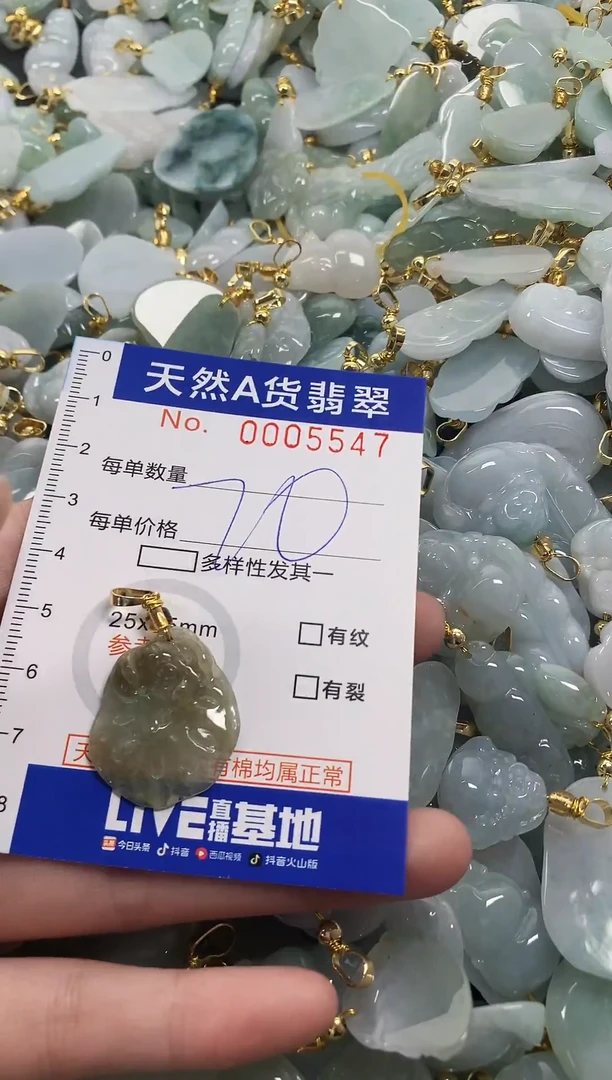 颈饰未镶嵌翡翠天然a货翡翠