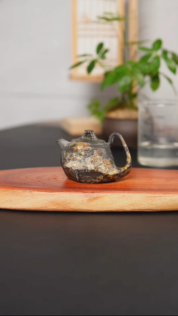 蕴**技精雕小壶柯老师手作120CC