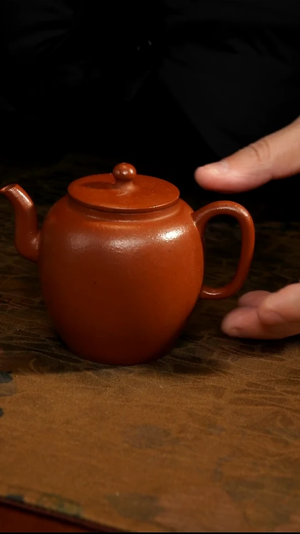 茶壶紫砂野山红泥宫灯壶
