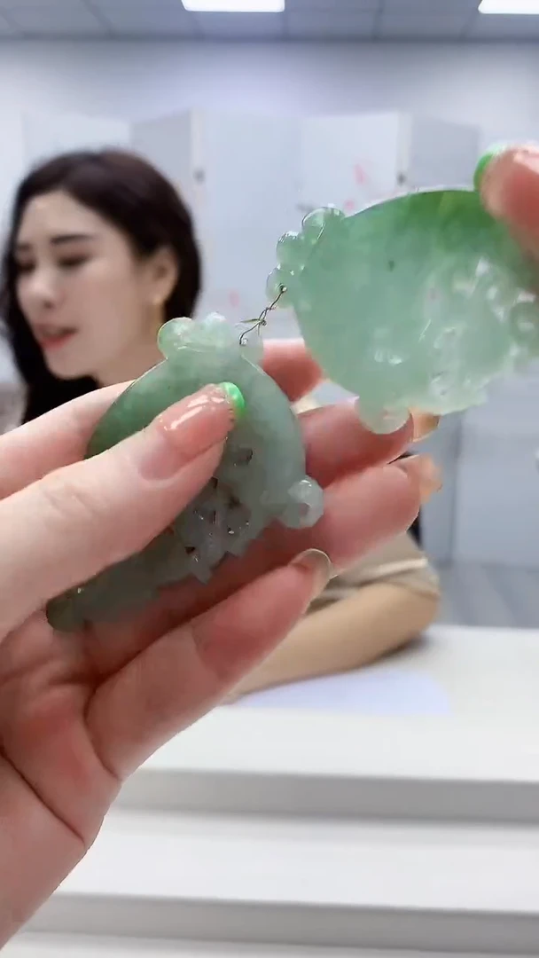 未镶嵌定制翡翠4829ry-毛货挂件91