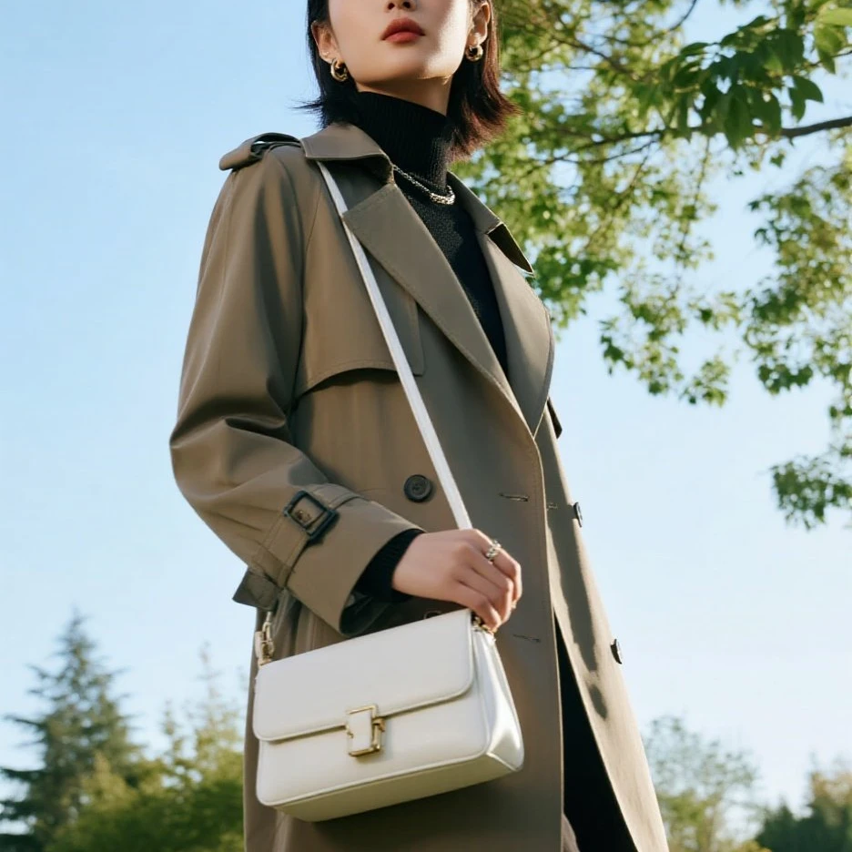 假两件蓝 代代服饰NO退换 风衣