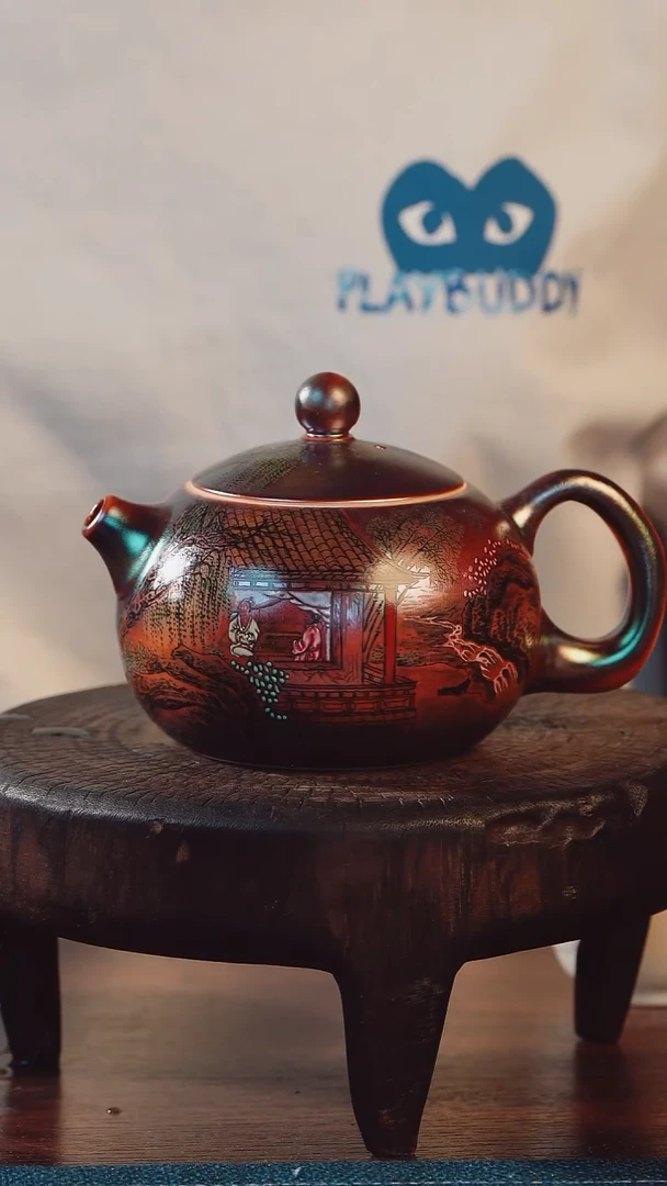 艺然堂手工手绘茶器