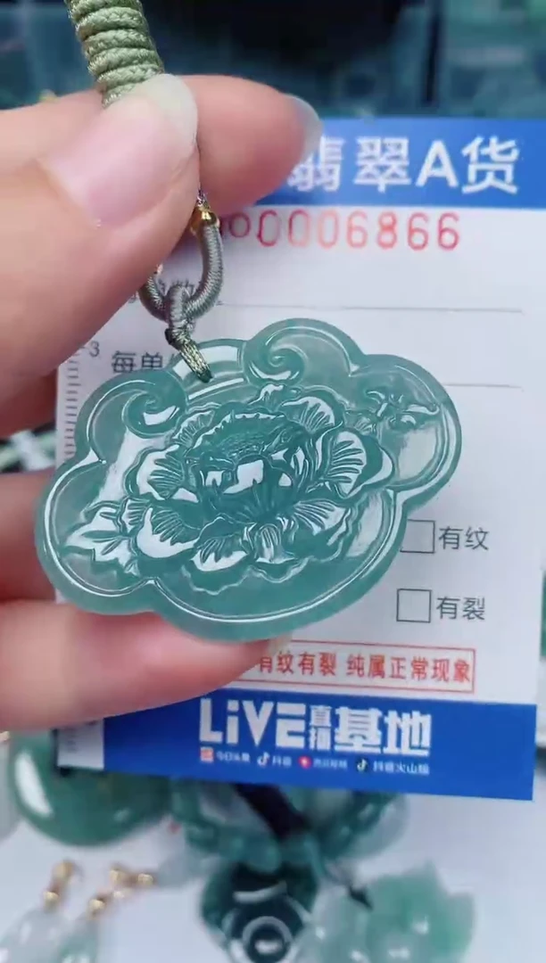 颈饰未镶嵌翡翠00006866