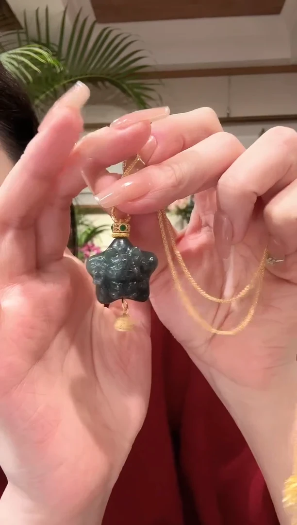 【闪购商品】翡翠颈饰未镶嵌国风