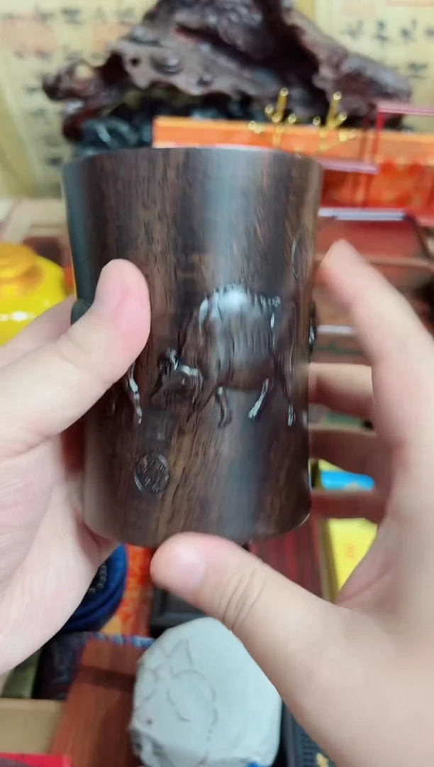 木五牛图笔筒直播推荐直播推荐