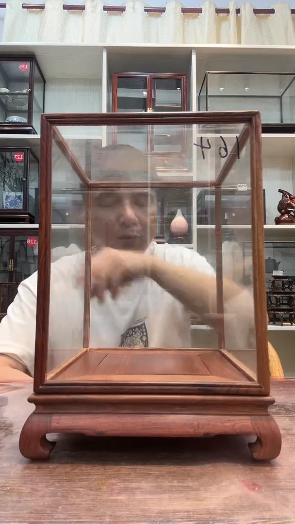红酸枝木类平****020*20*25玻璃罩164