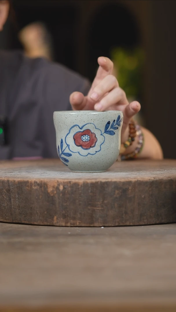 瓷片景德镇高温釉下彩(食品级)