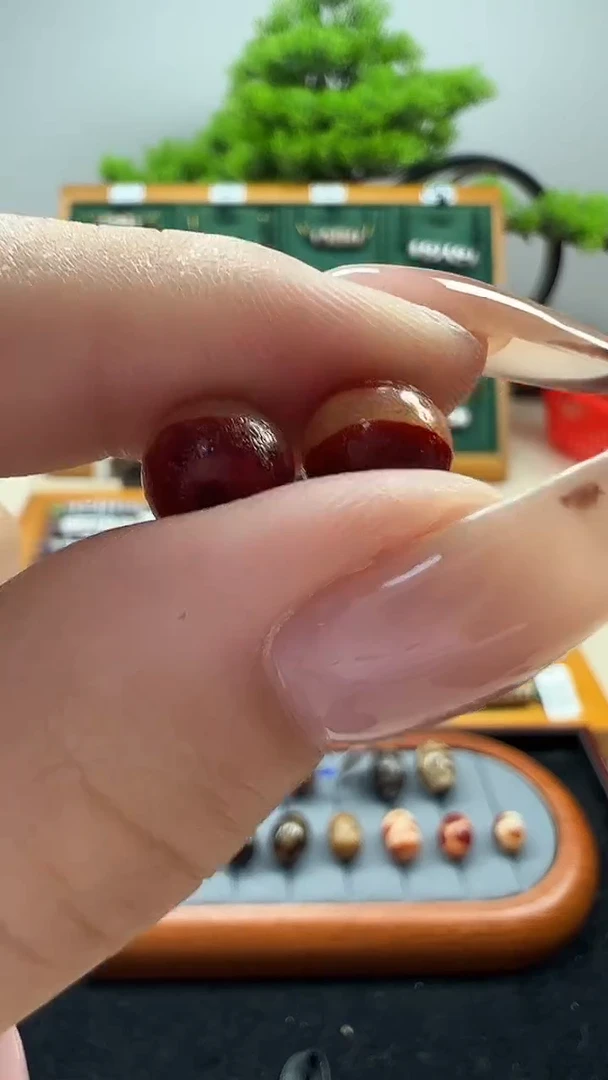 玛瑙/玉髓（覆膜）颈饰未镶嵌1.（微瑕随机发货）