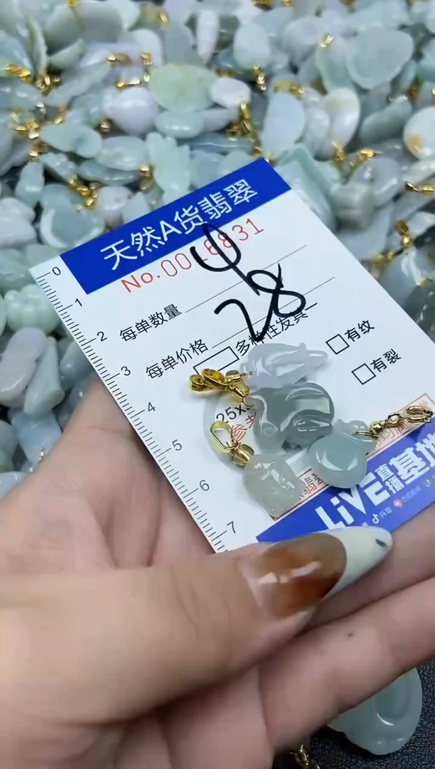 【闪购商品】翡翠颈饰未镶嵌天然A货翡翠