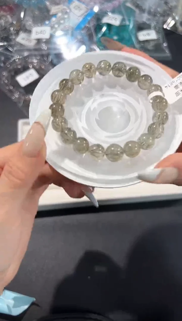 未镶嵌手串水晶45b多样性发其一【1条】默认微瑕10mm