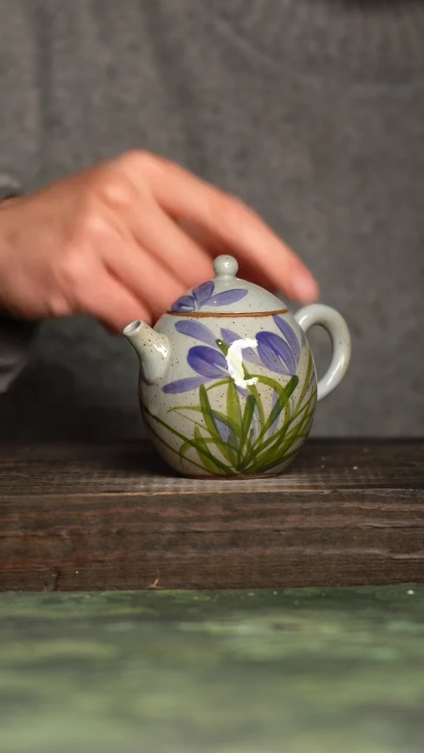 【闪购商品】杯青诗手工手绘瓷器