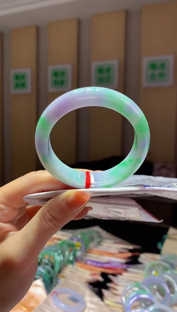 未镶嵌手镯翡翠-X02 圈口52.8