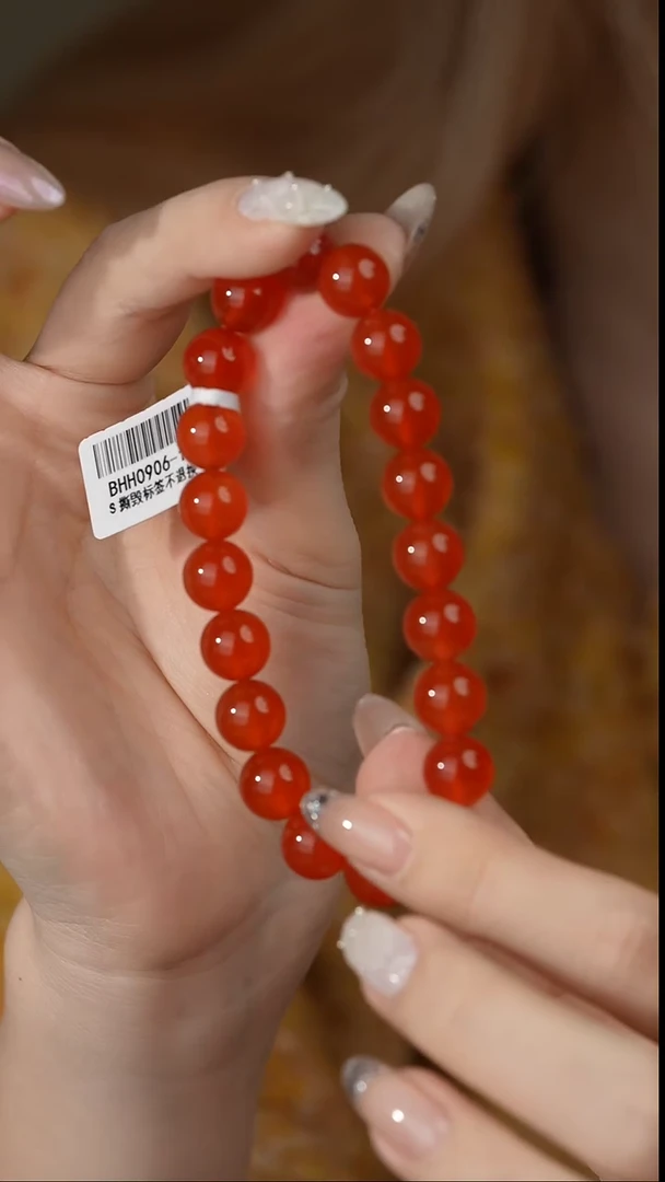【闪购商品】南红玛瑙单圈未镶嵌T05（多样性发一件）9mm+
