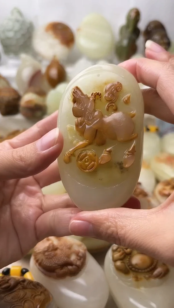 石材牛古青石棉纹正常不退换