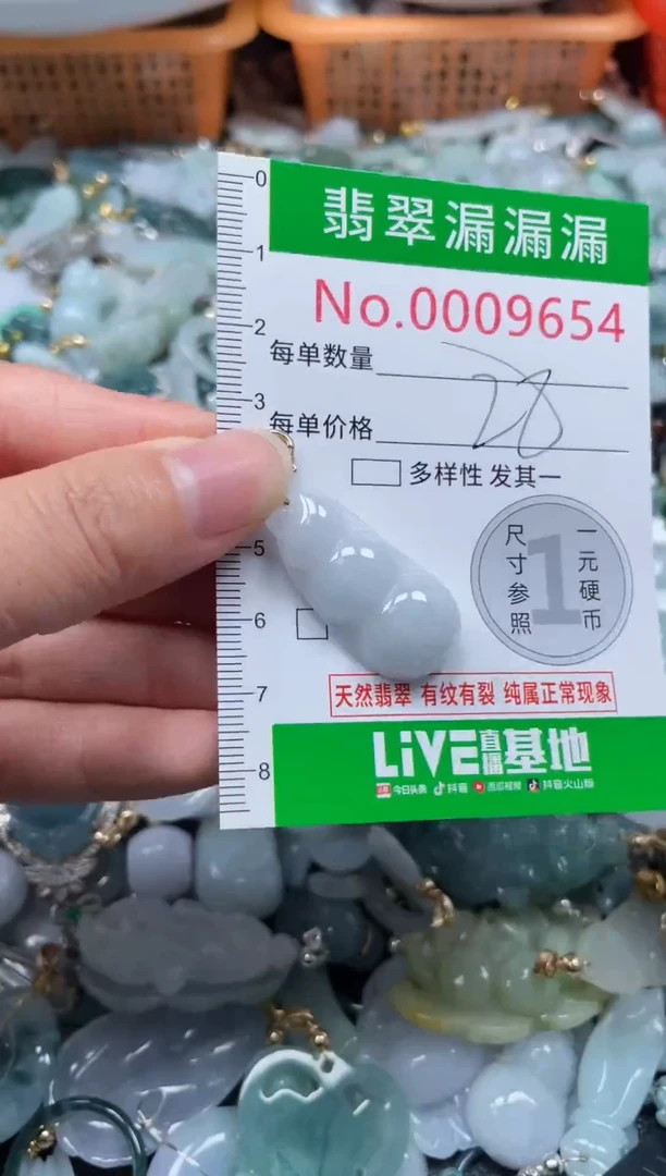 颈饰未镶嵌翡翠9654