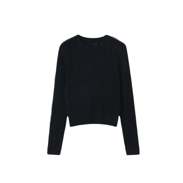 2025新款时尚套头休闲百搭针织上衣55096