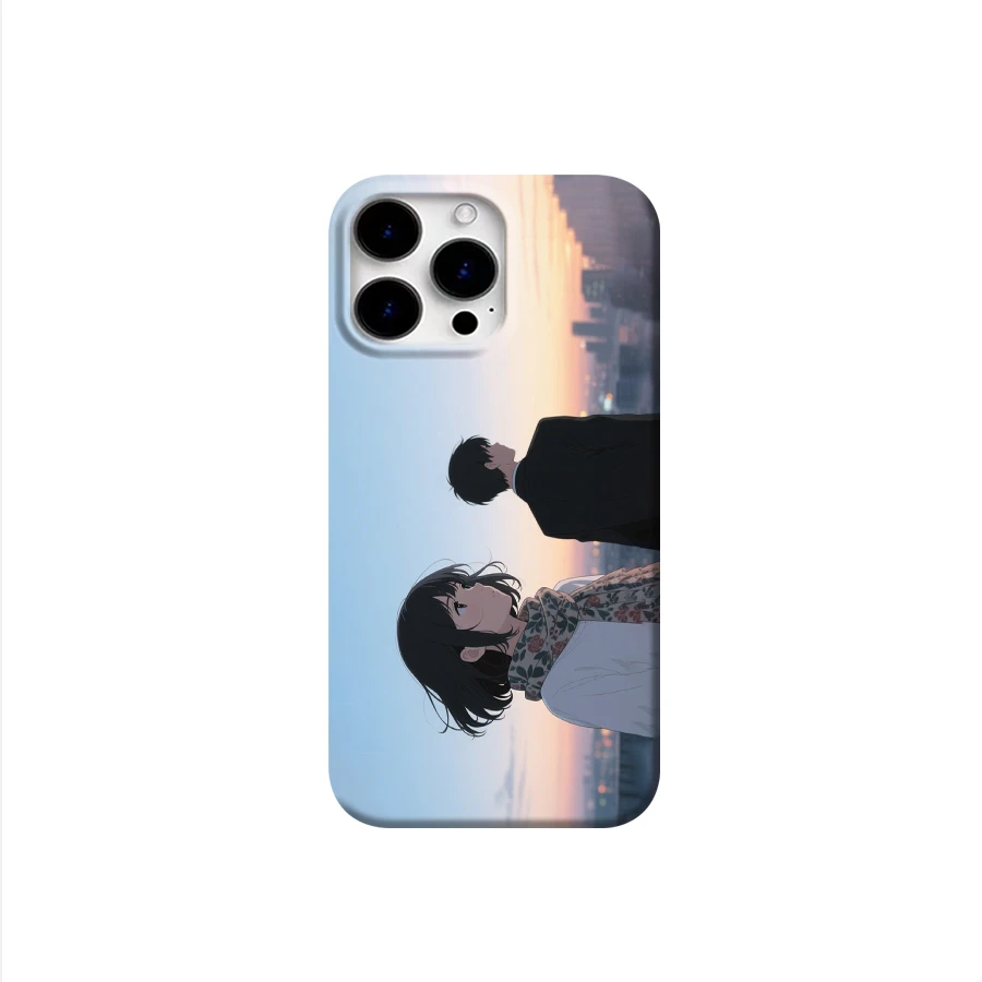 暮色同行手机壳适用苹果安卓手机壳16pro荣耀/oppo/华为/vivo艺术