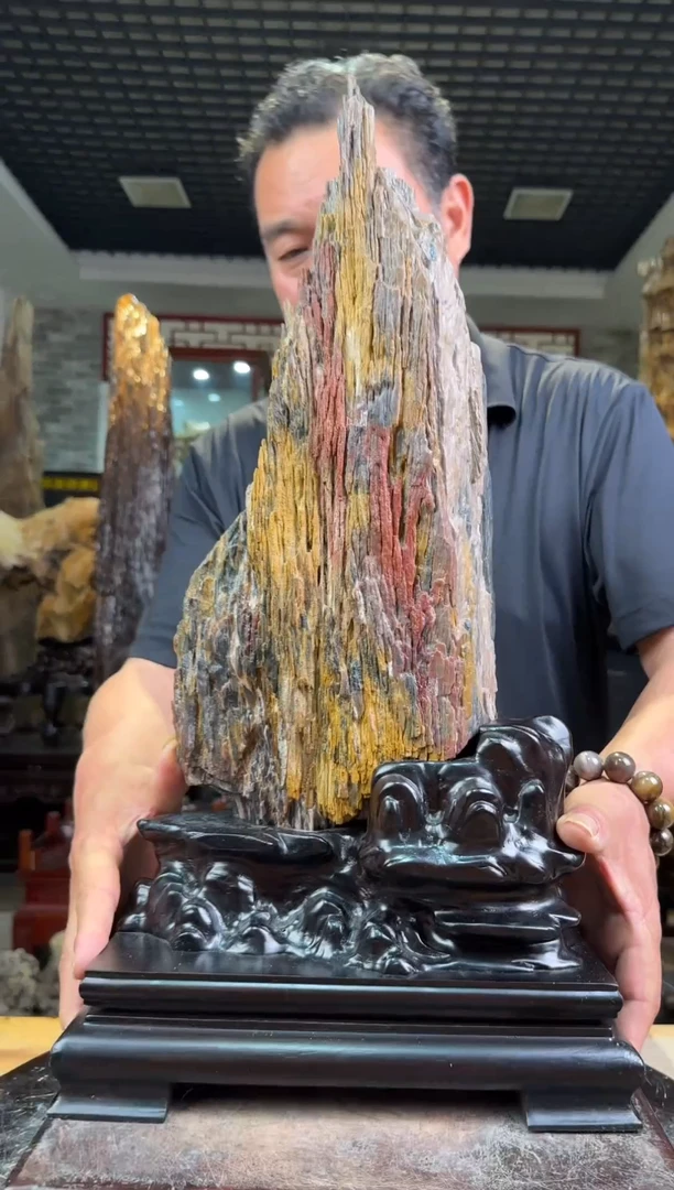 石材恒硕中式奇石摆件