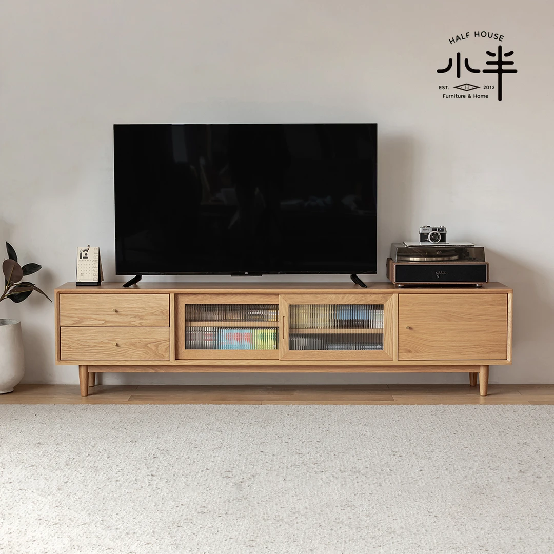 小半家具 白橡木格林电视柜