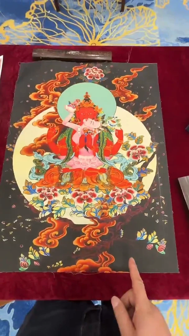 卷轴画唐卡16006