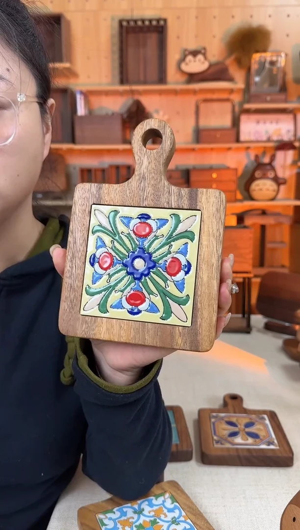 木豆蔻相思木实木锅垫