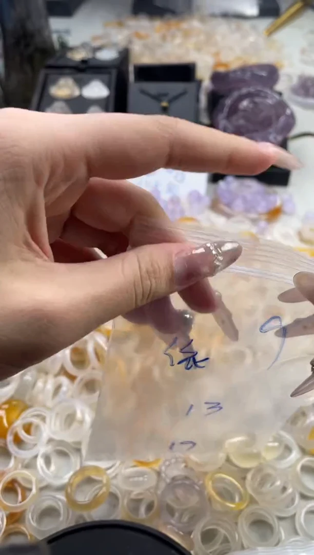 未镶嵌戒指玛瑙/玉髓9