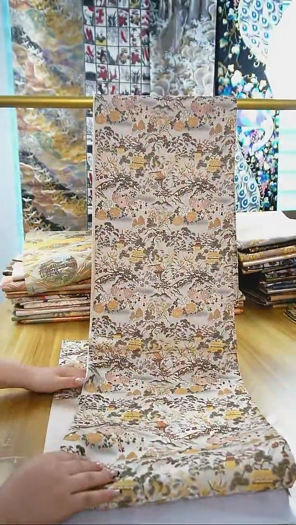 【闪购商品】织绣织锦61六通风景