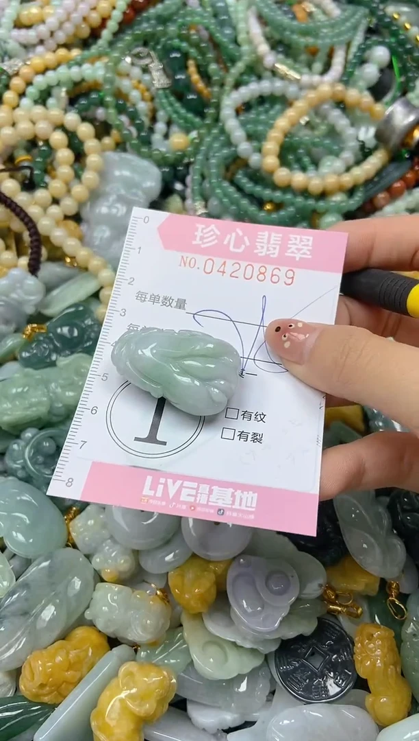 颈饰未镶嵌翡翠闪购0420869