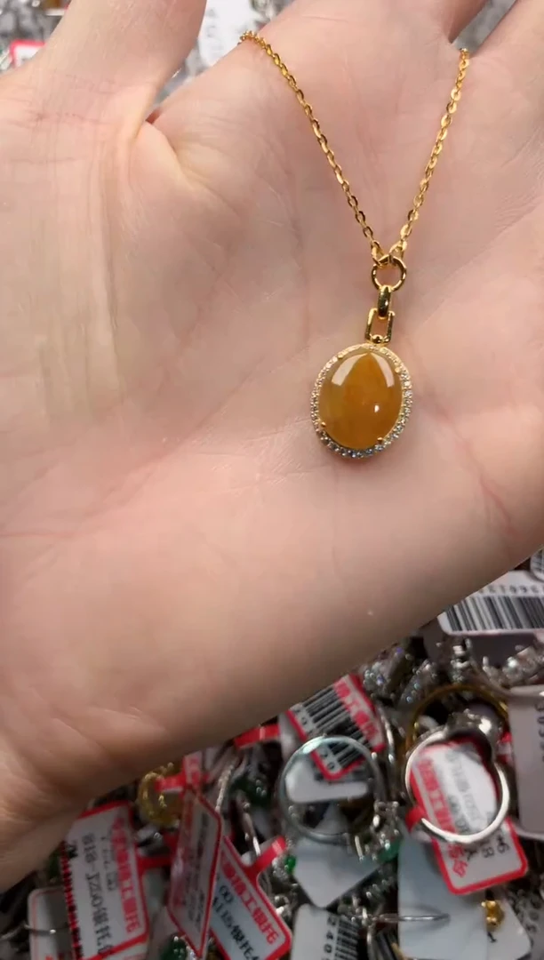 银S925镶嵌戒指翡翠999   4