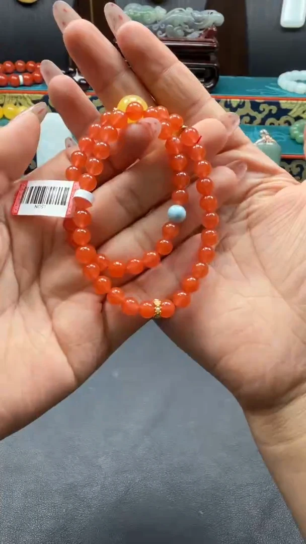 颈饰未镶嵌南红玛瑙n051