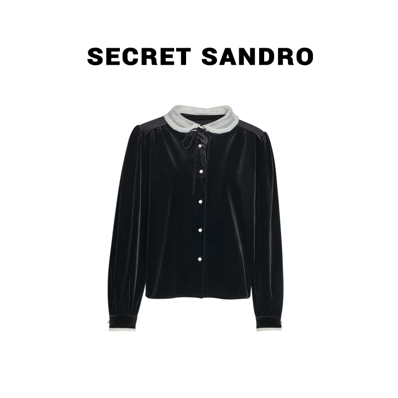 【娃娃领】【多娜&Secret Sandro粉丝专享】毛衫 S25213021N