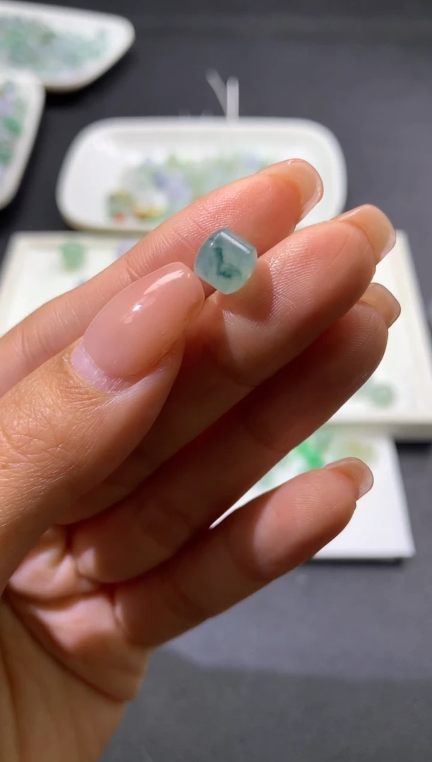 【闪购商品】定制翡翠未镶嵌珠15