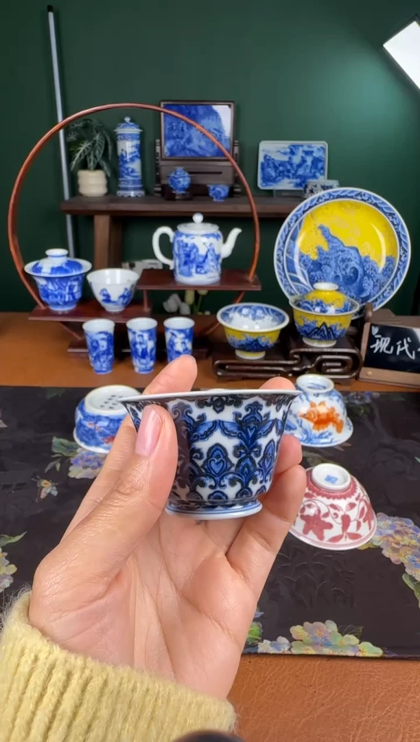 杯洪印幕明。宝相小单杯