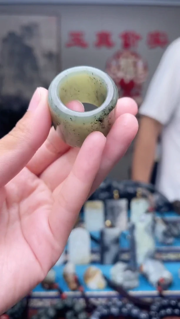 和田玉未镶嵌挂件1