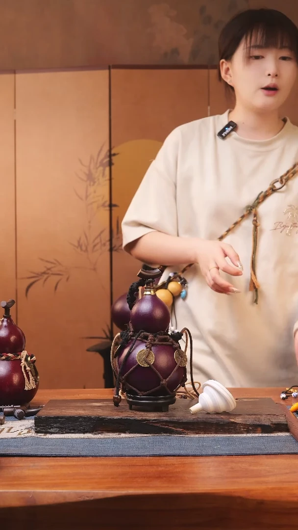 479号精品大漆葫芦防腐防渗装水茶酒