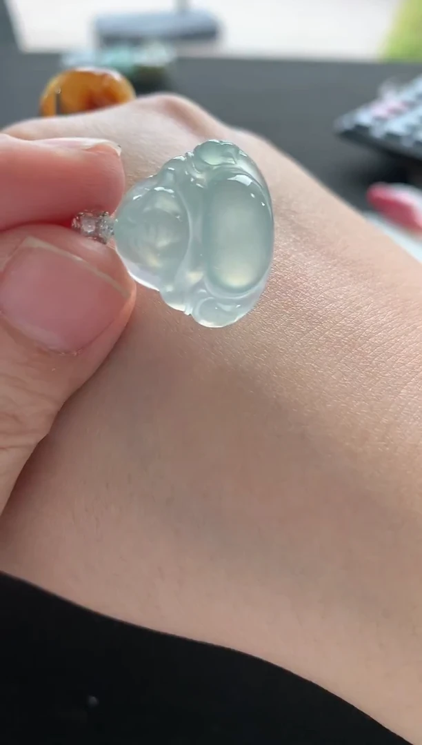 未镶嵌挂件翡翠佛公F1638-158