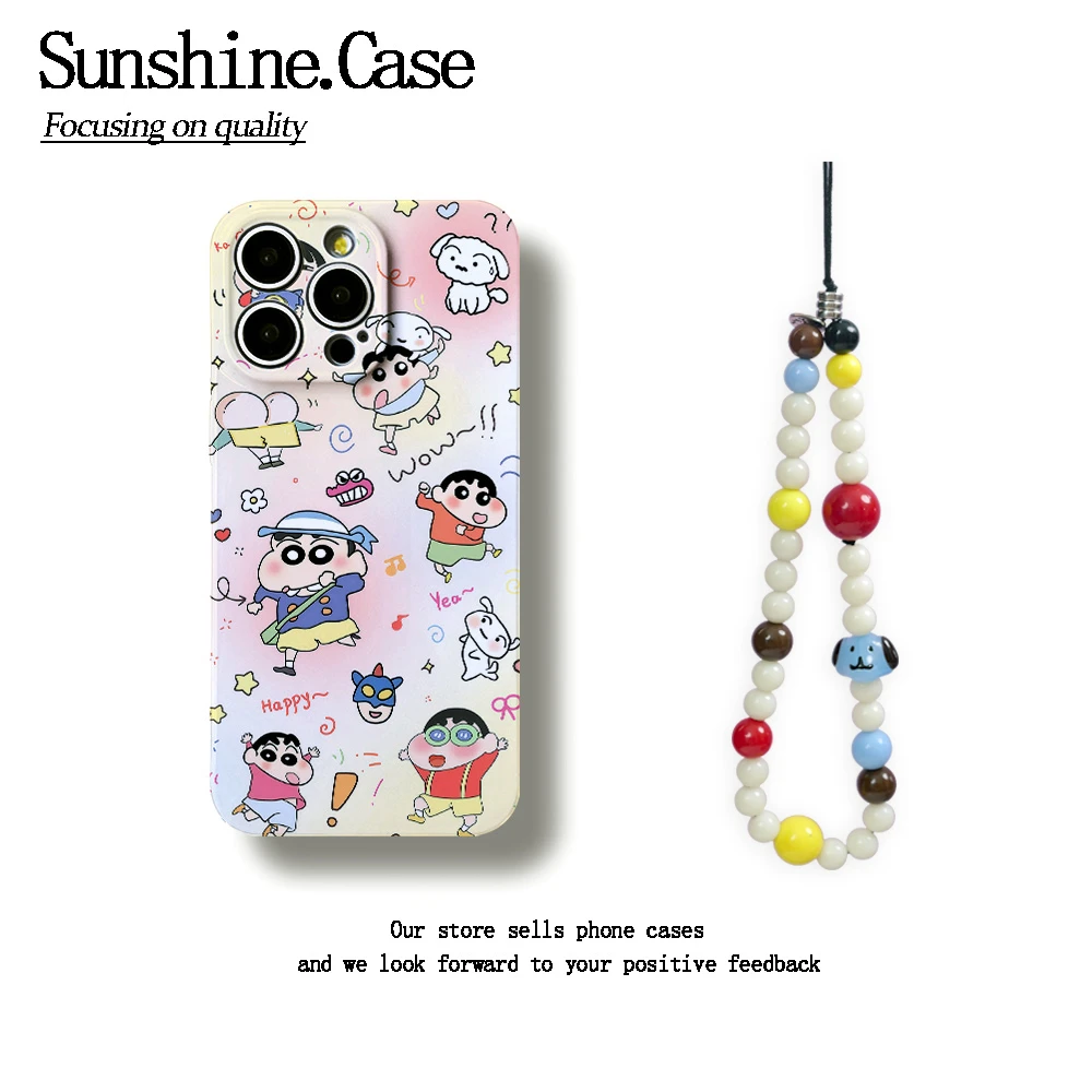 满屏小新菲林软壳适用苹果oppo华为vivo小米荣耀创意手机壳防摔