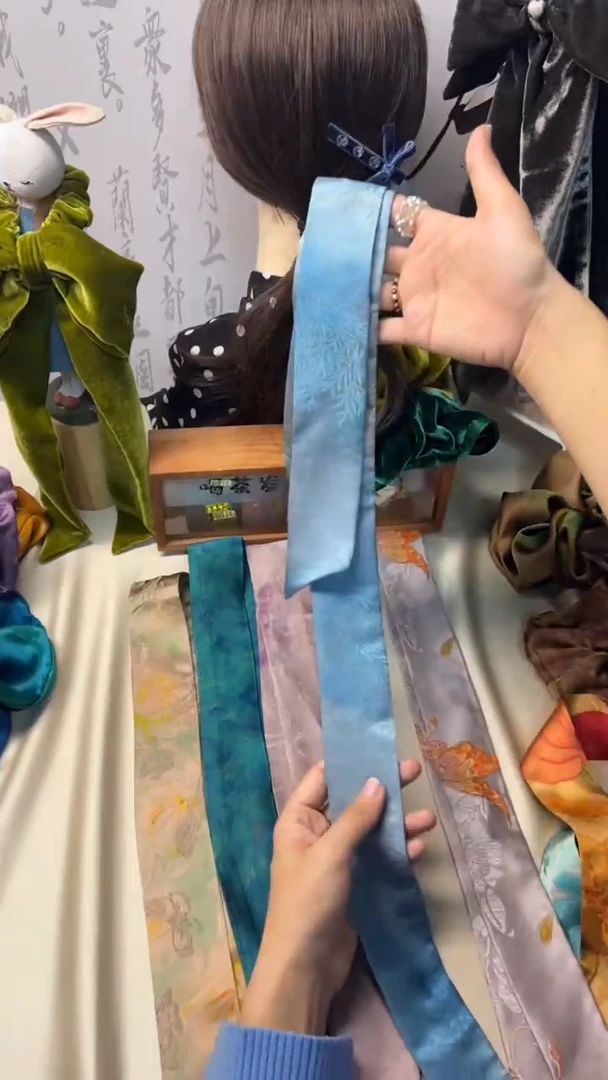 非金属布艺474发圈