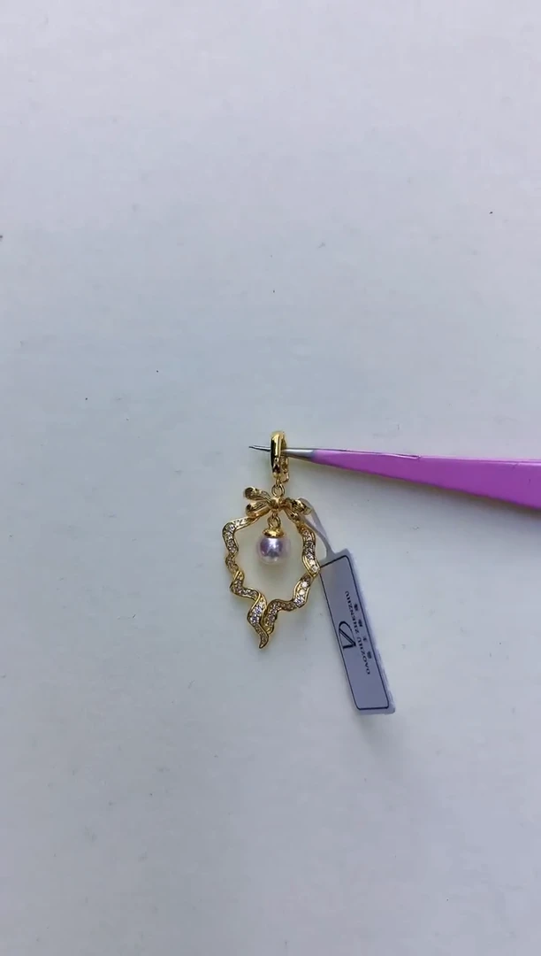 【闪购商品】海水珍珠饰品银S925镶嵌设计款吊坠