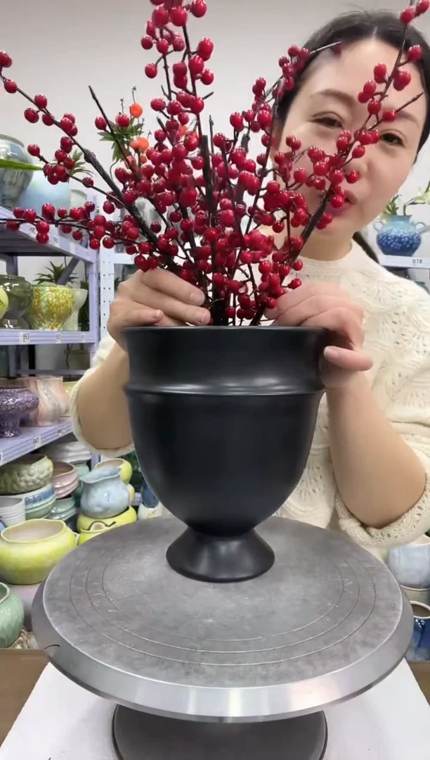 【1.3】花盆尺寸 高： 20口：16