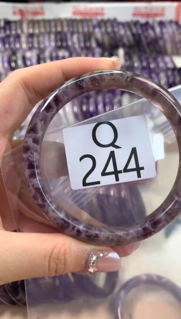 【闪购商品】水晶水晶手镯Q未镶嵌244-63