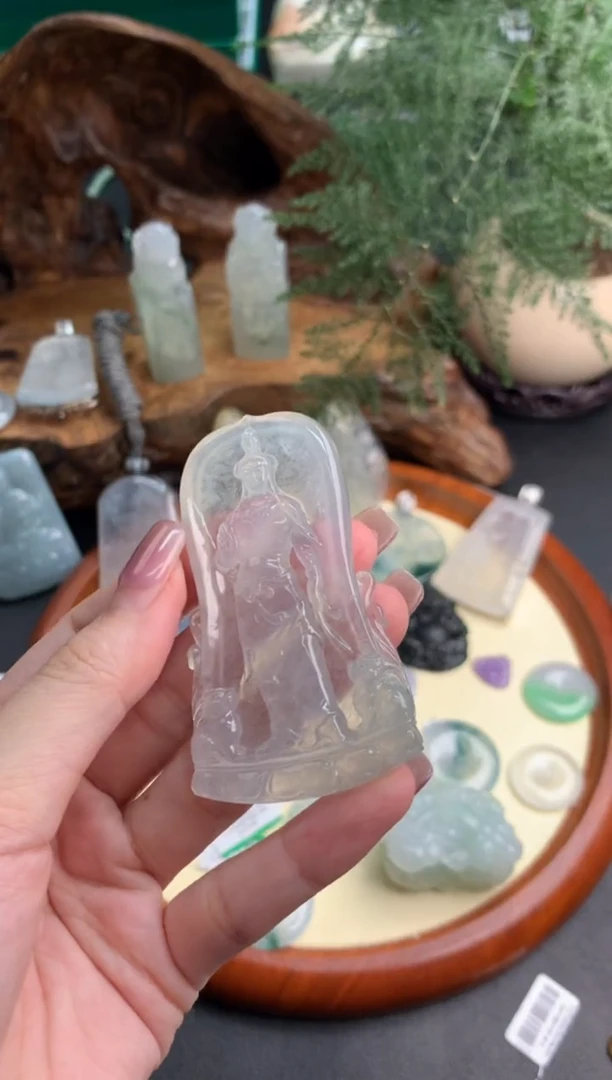 吊坠(不含链)未镶嵌翡翠简翡翠饰品-177