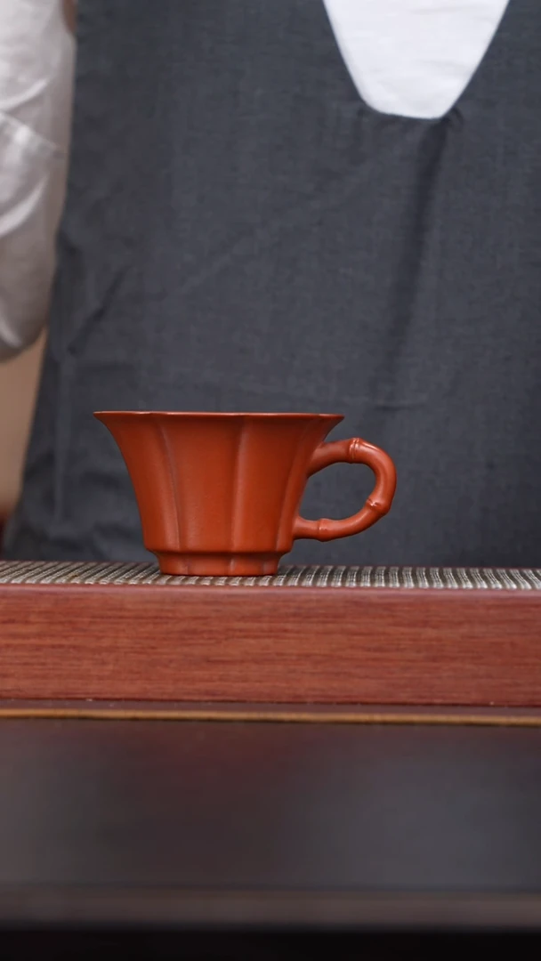 茶杯紫砂007国企品牌  宜兴紫砂溯源