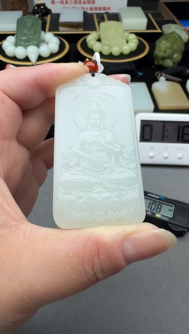 颈饰未镶嵌和田玉4