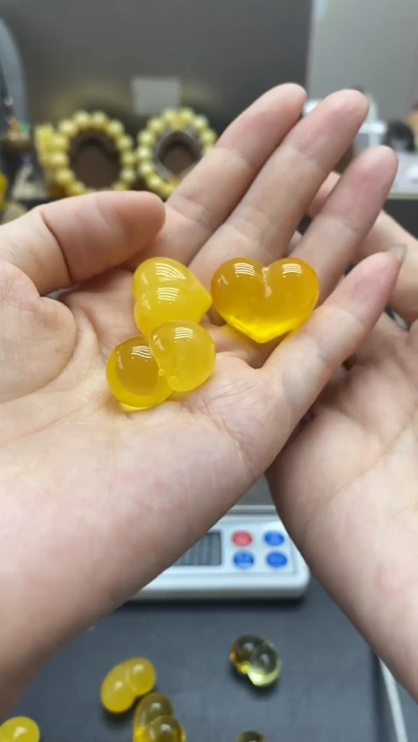 琥珀未镶嵌珠宝奇石2125多样性发其一默认有瑕