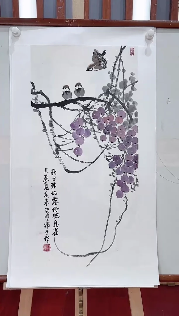 国画张老师国画分享