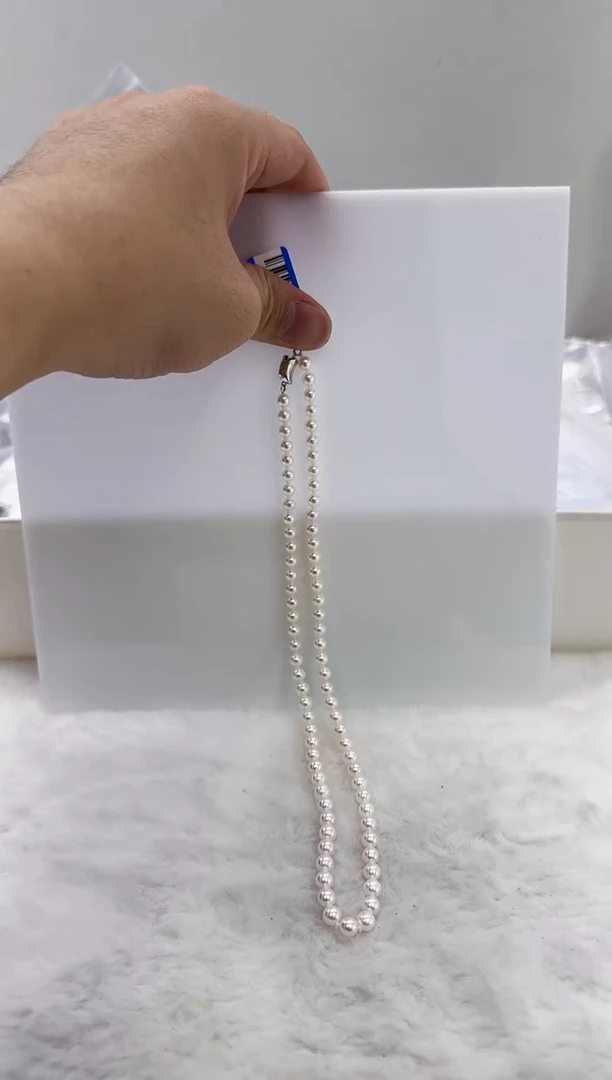 【闪购商品】海水珍珠DA银S925镶嵌ss9999 akoya串链6